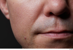 Face Mouth Nose Cheek Skin Man Slim Studio photo references